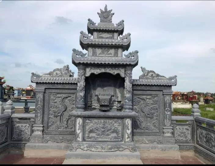 lăng thờ đá đẹp